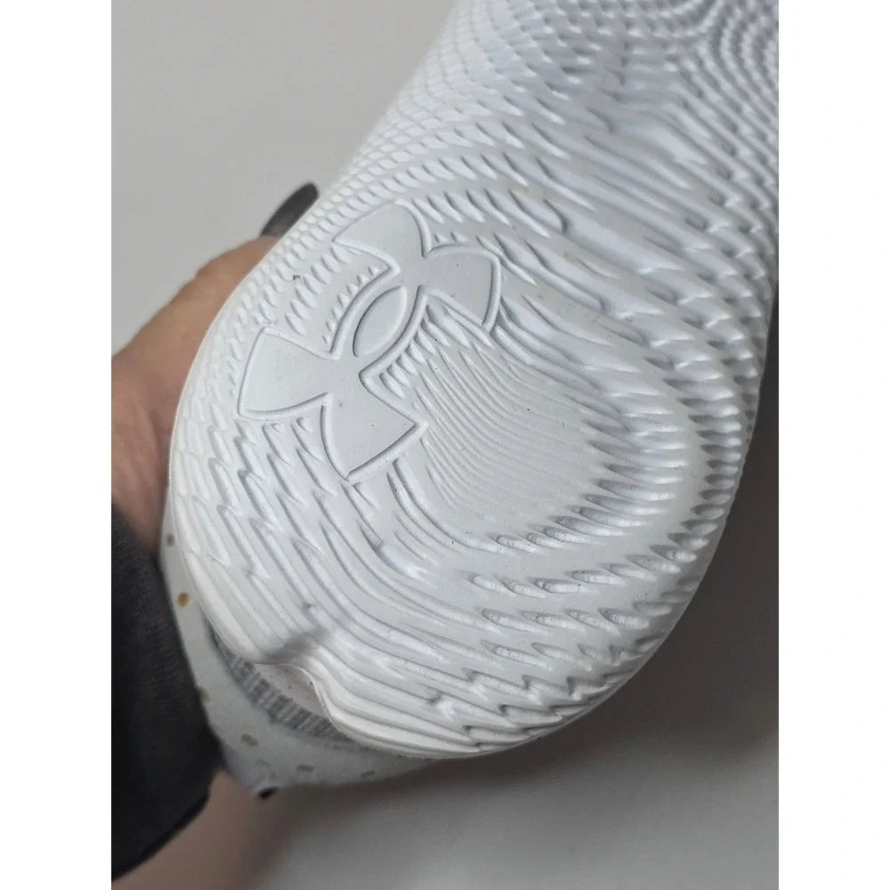 NEW! RIGHTFOOTONLY Amputee UnderArmourFlow MVMNT‎ M's GreyWhite Shoe Sz9 Sample
